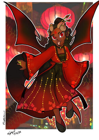 Year of the Dragon Digital-Clip Studio Paint