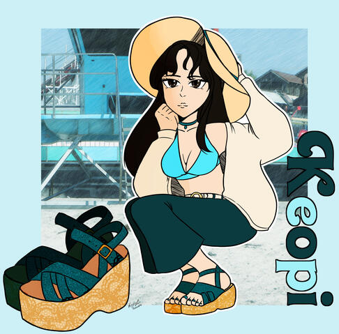 Shoe Ad Desgin-Shore Jan Digital-Clip Studio Paint